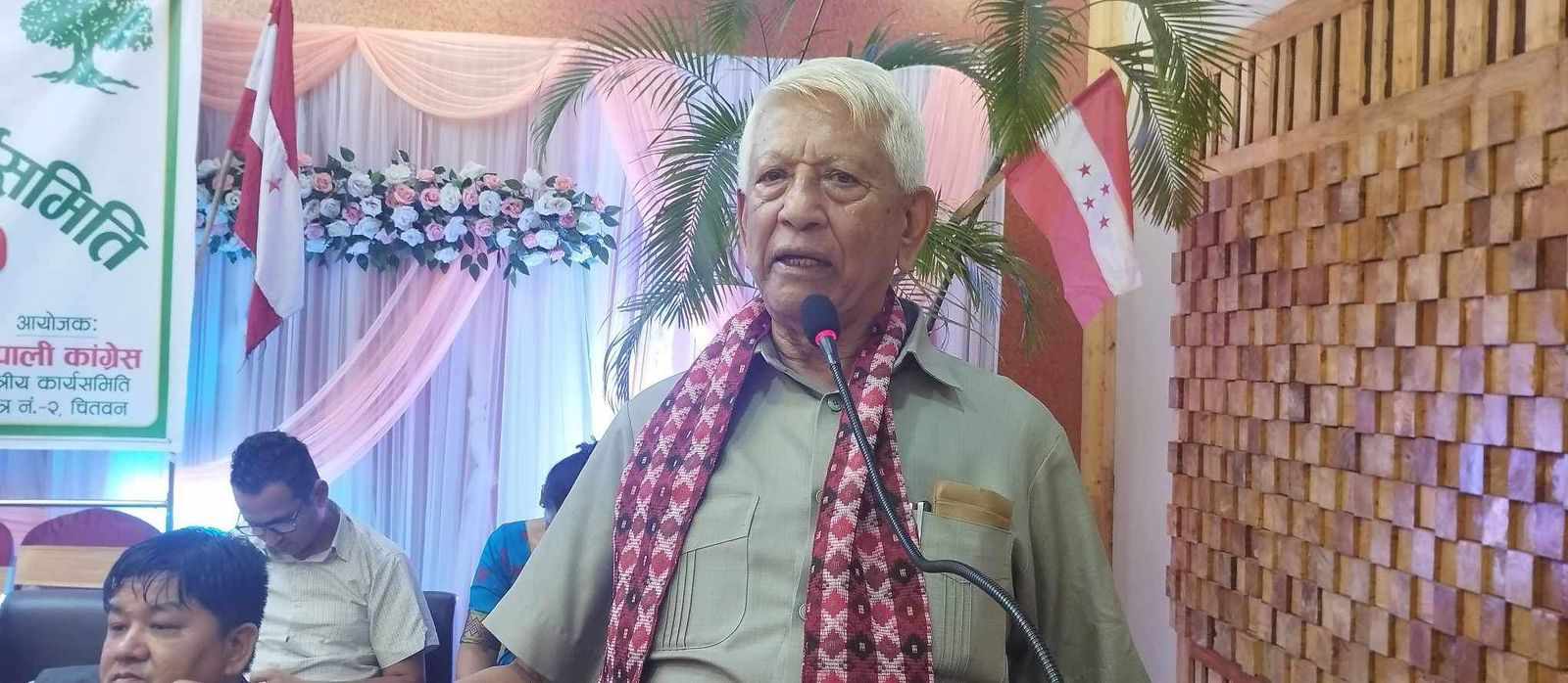 कांग्रेसमा दाइ–भाउजु प्रवृत्ति हाबी भयोः अर्जुननरसंह केसी 